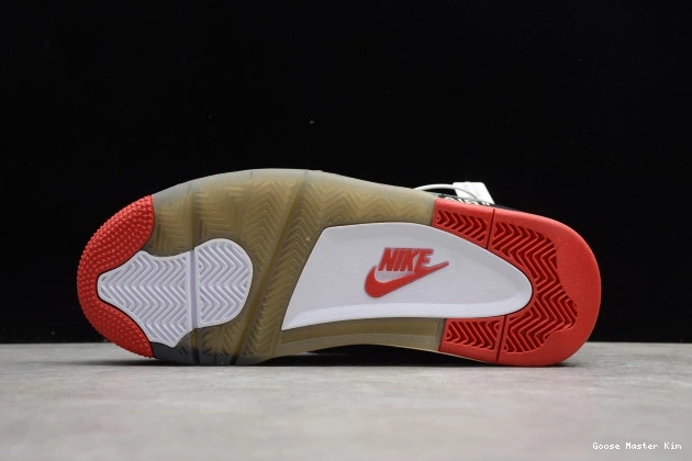 Jordan White Retro 4 Air Off CV9388-001 Bred x 0809